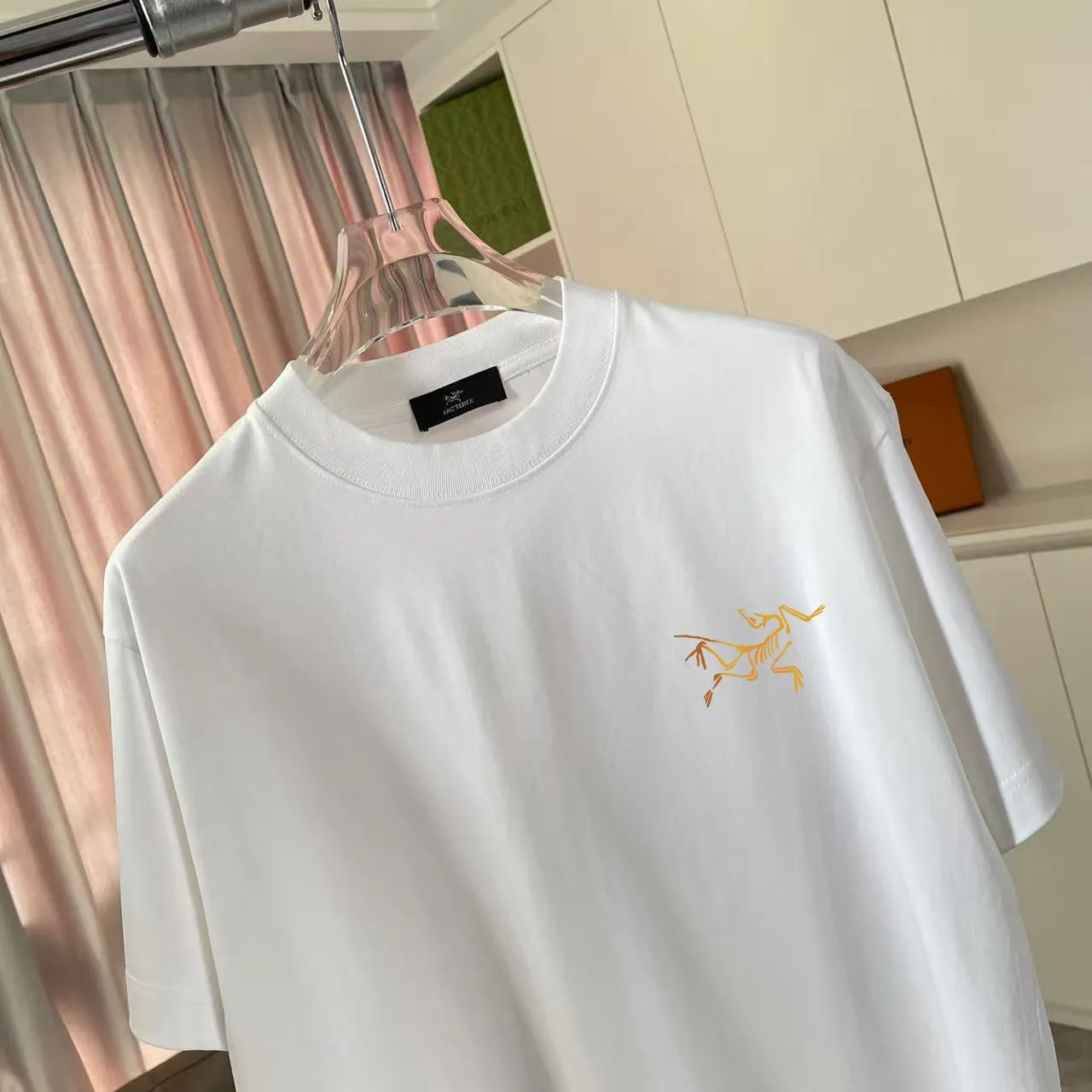 ARC'TERYX* 2025 New Arrival logo t g Same Style Size：S M L XL XXL ：Black White Pink Purple